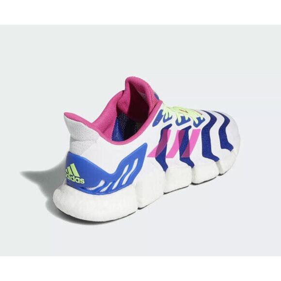 Adidas CLIMACOOL VENTO Men's‎ Sz 5.5 Cloud White Shock Pink Signal Green FX4731 - Picture 4 of 10